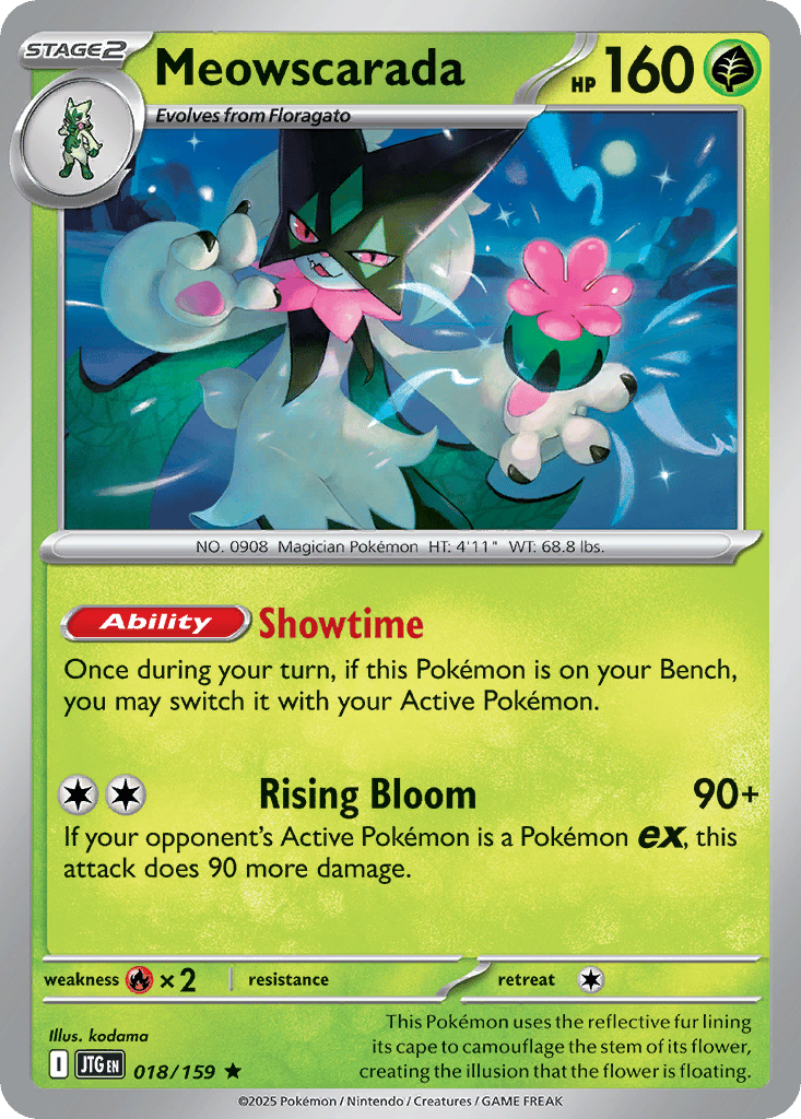 Meowscarada card