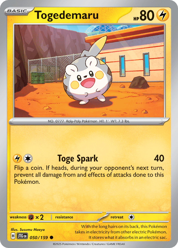 Togedemaru card