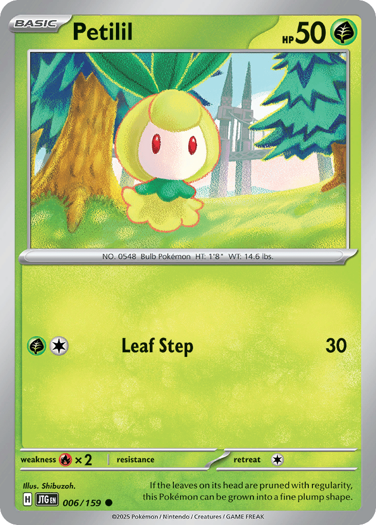 Petilil card