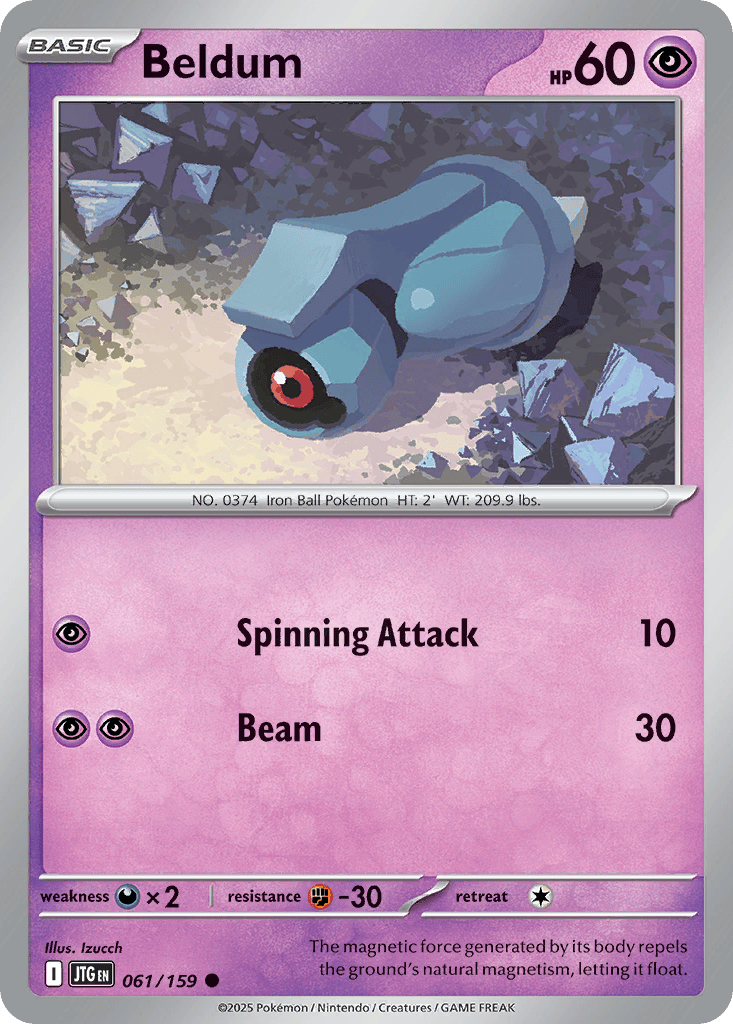 Beldum card