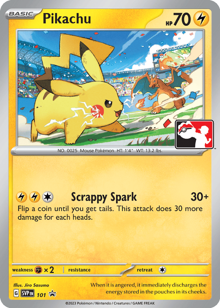 Pikachu card