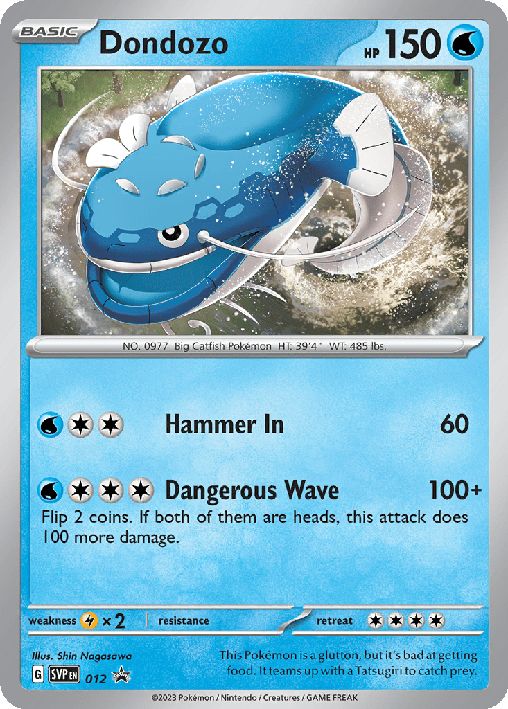 Dondozo card