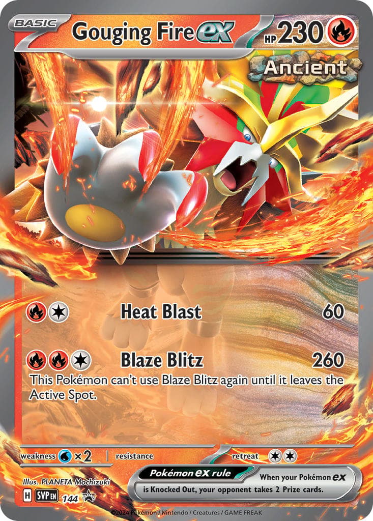 Gouging Fire ex card