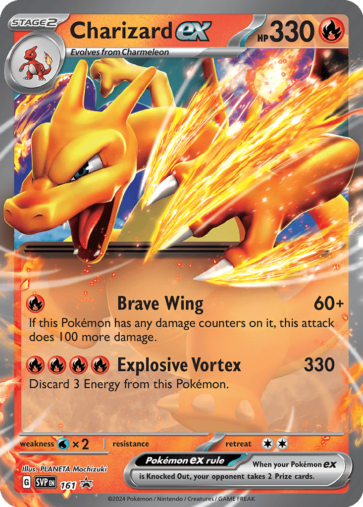 Charizard ex card
