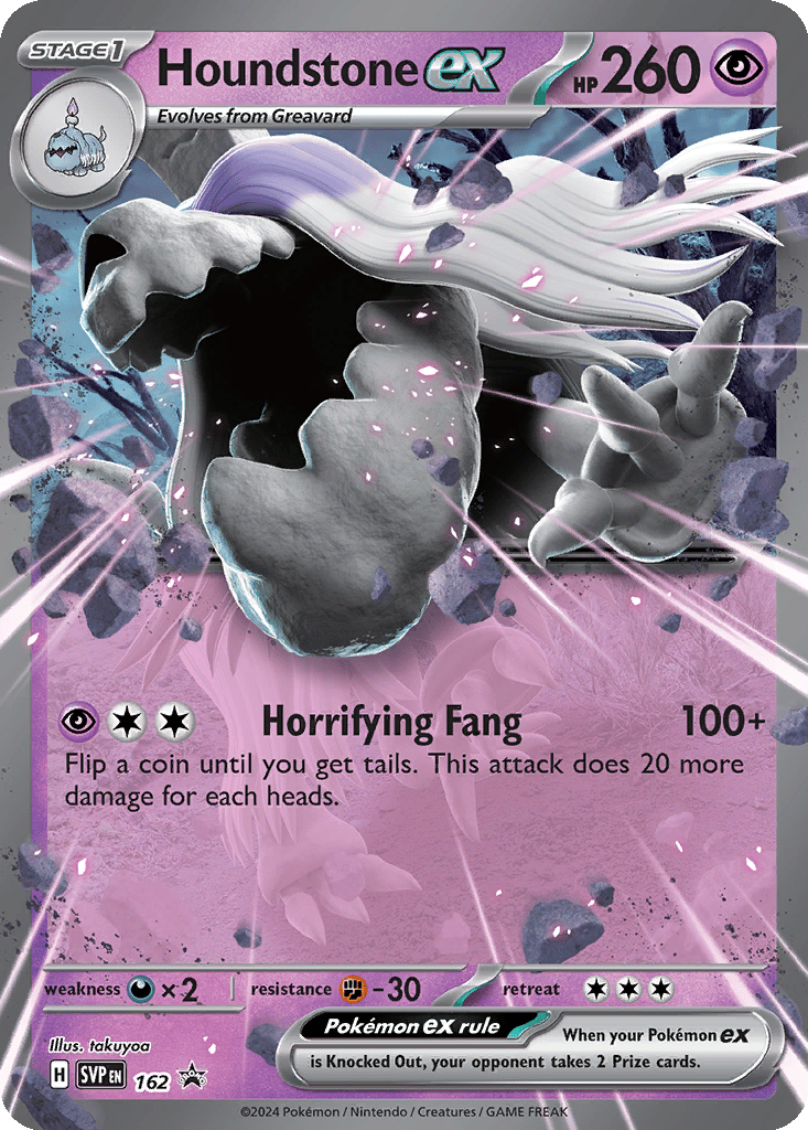 Houndstone ex card