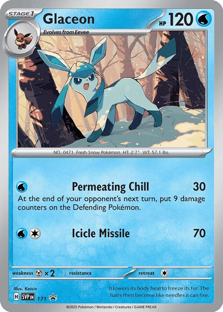 Glaceon card