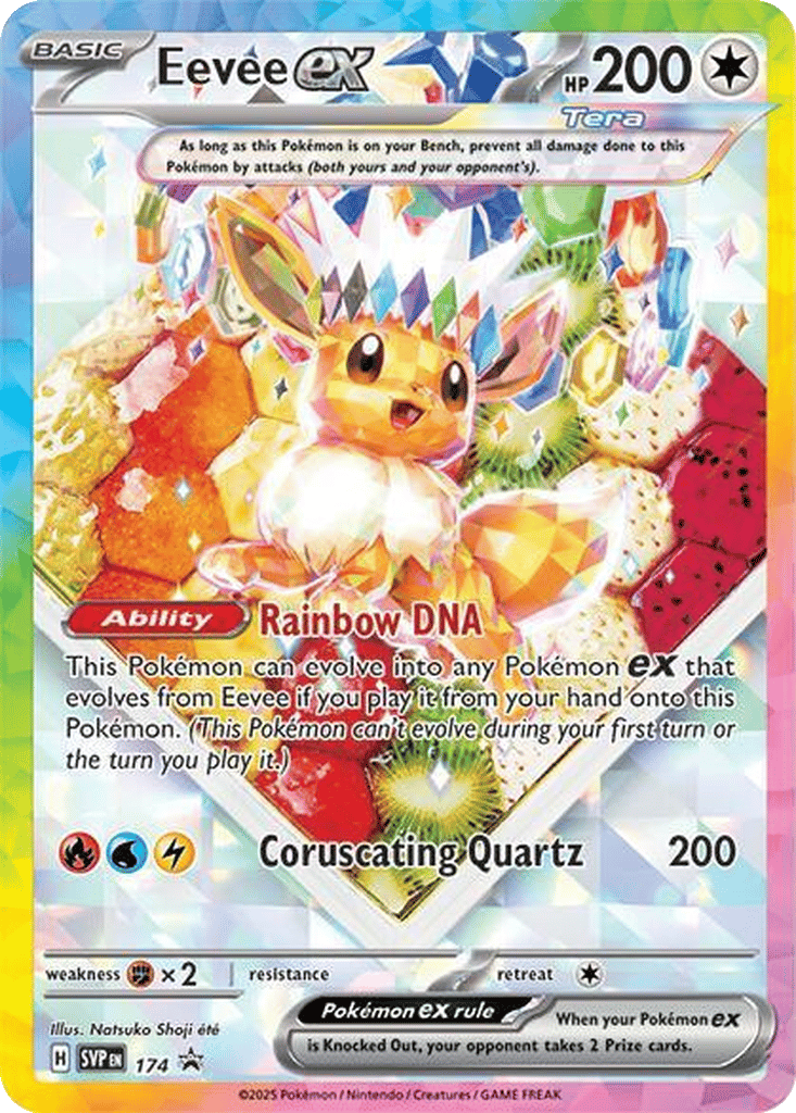 Eevee ex card