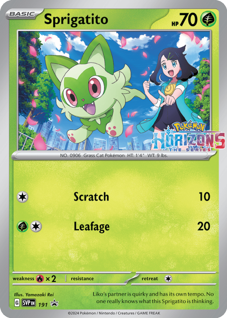 Sprigatito card