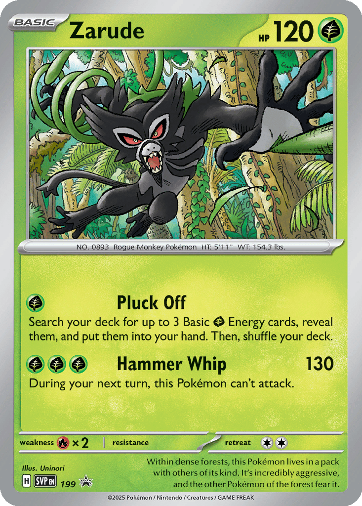 Zarude card