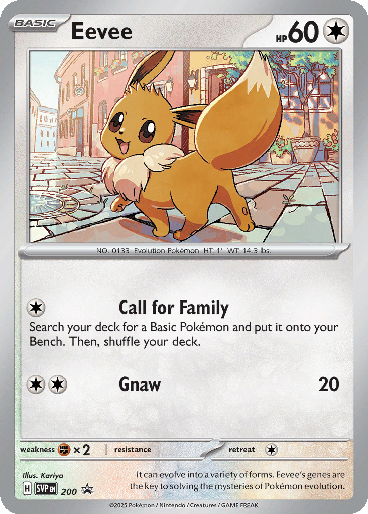Eevee card