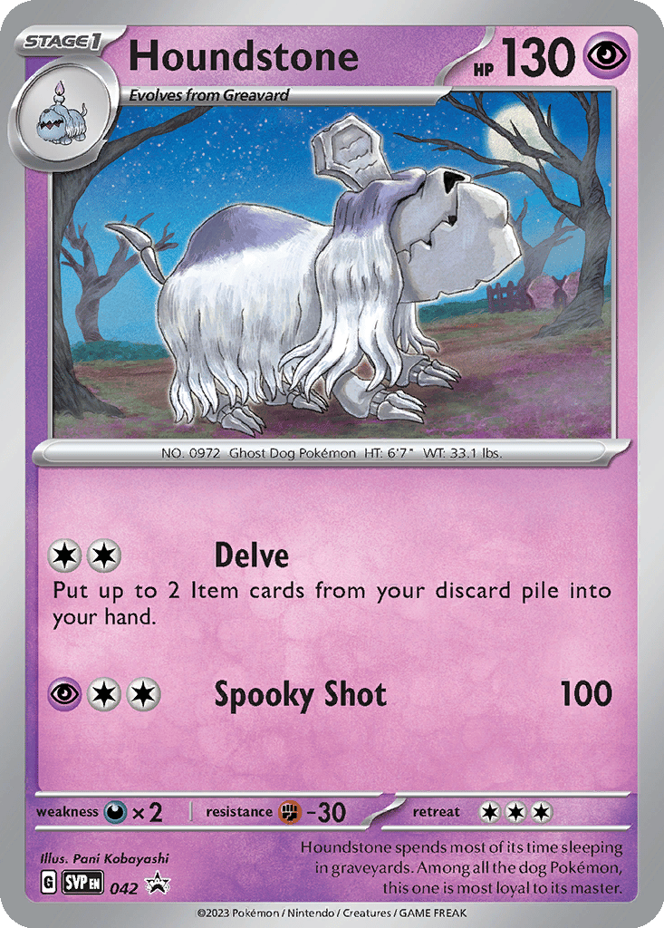 Houndstone card