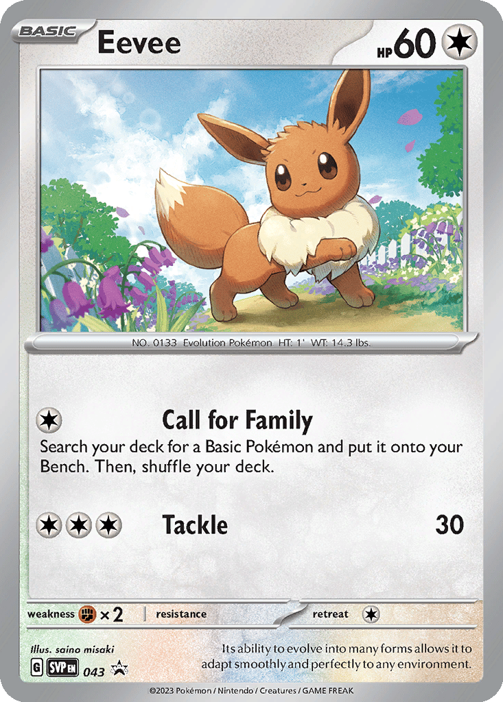 Eevee card
