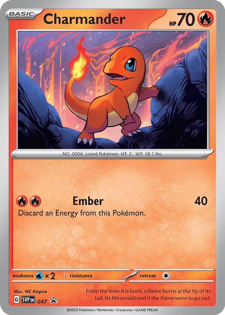 Charmander card