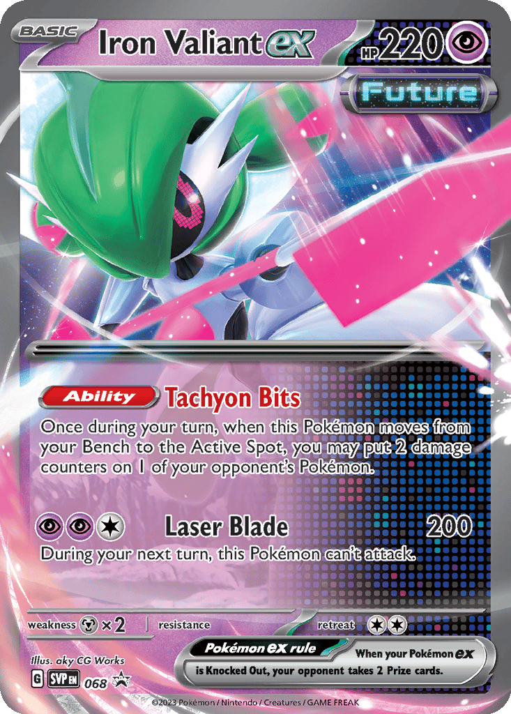 Iron Valiant ex card