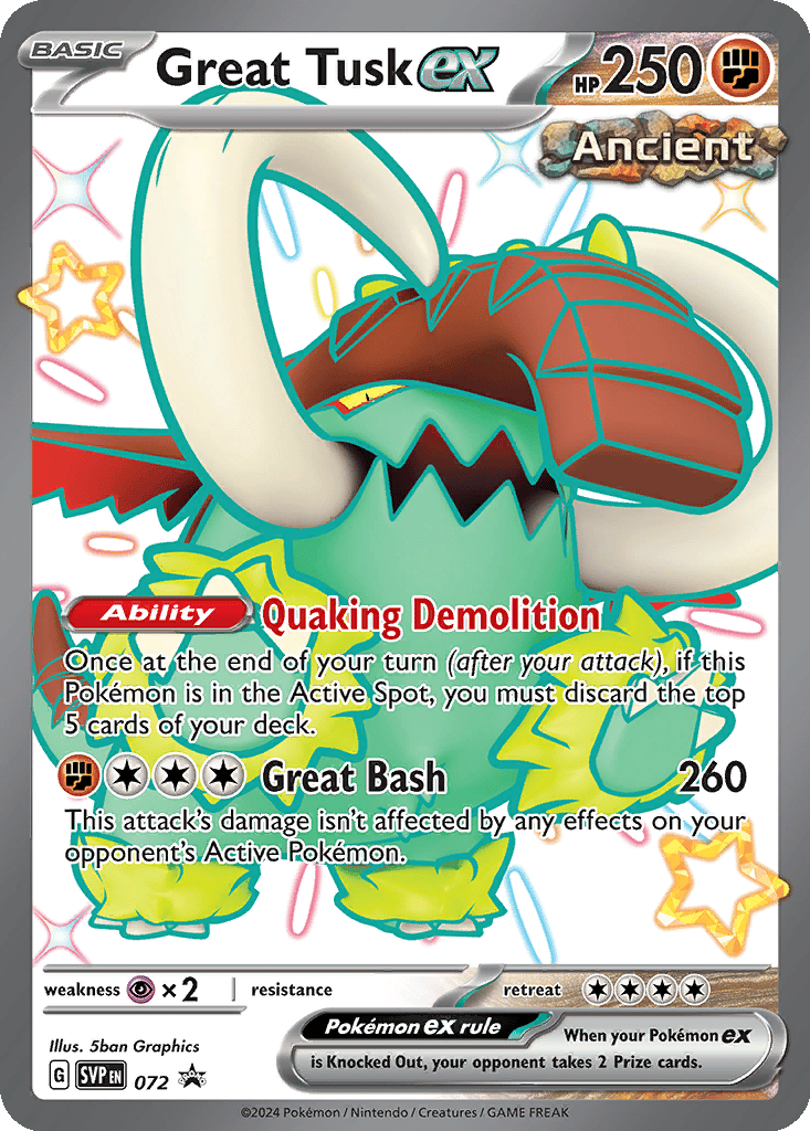Great Tusk ex card