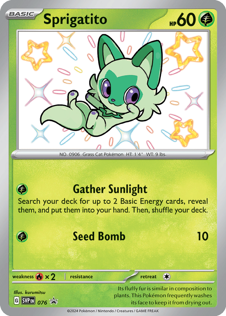 Sprigatito card