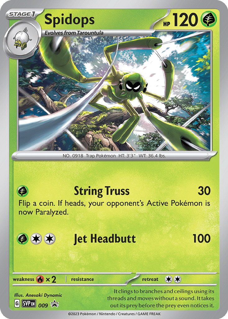 Spidops card