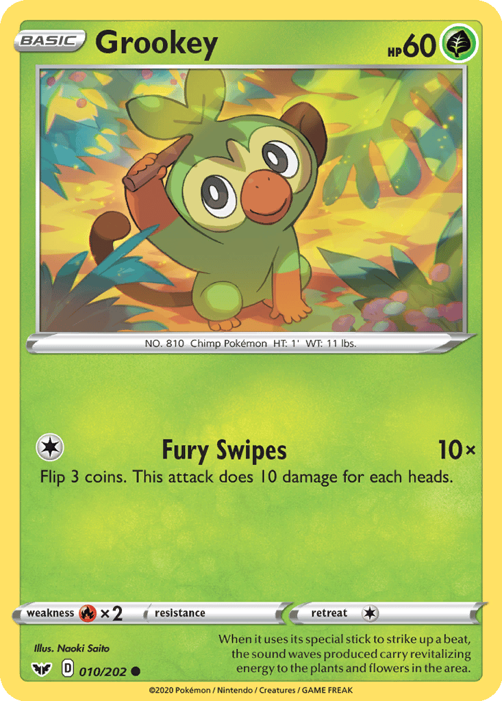 Grookey card