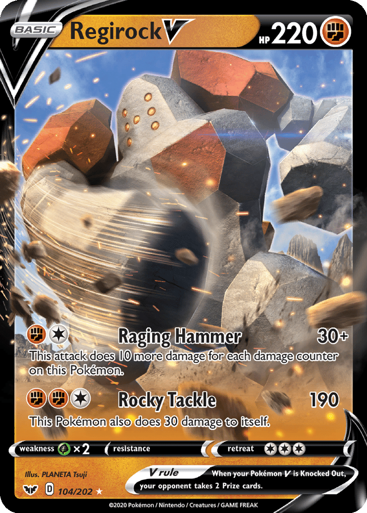 Regirock V card