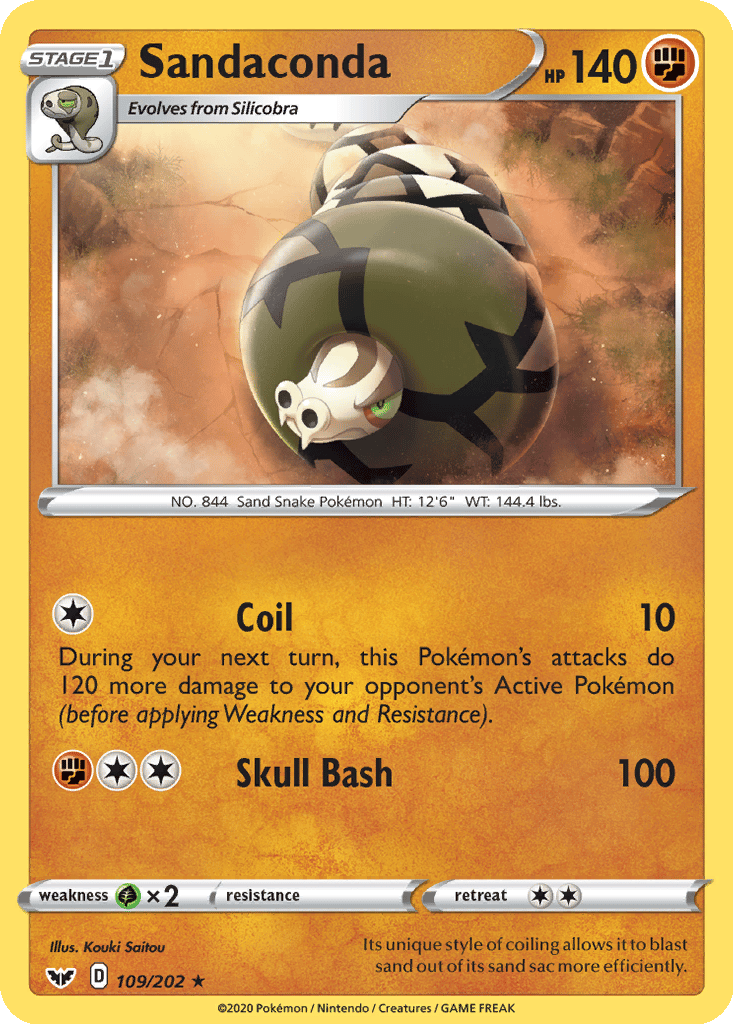 Sandaconda card