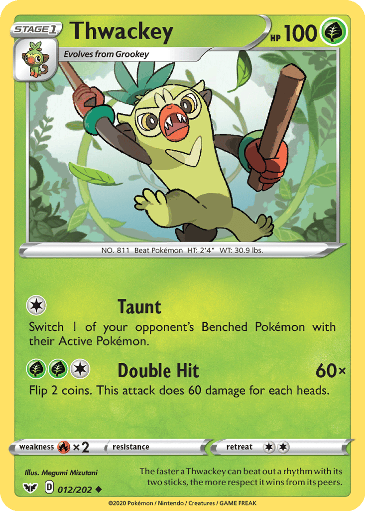 Thwackey card