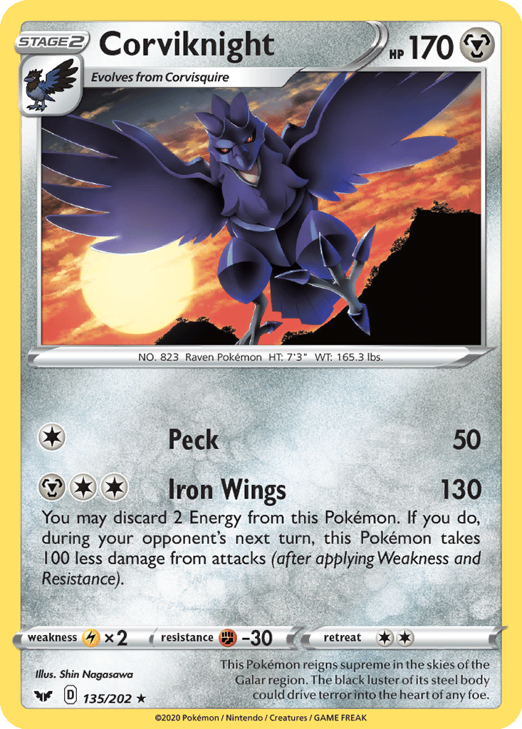 Corviknight card