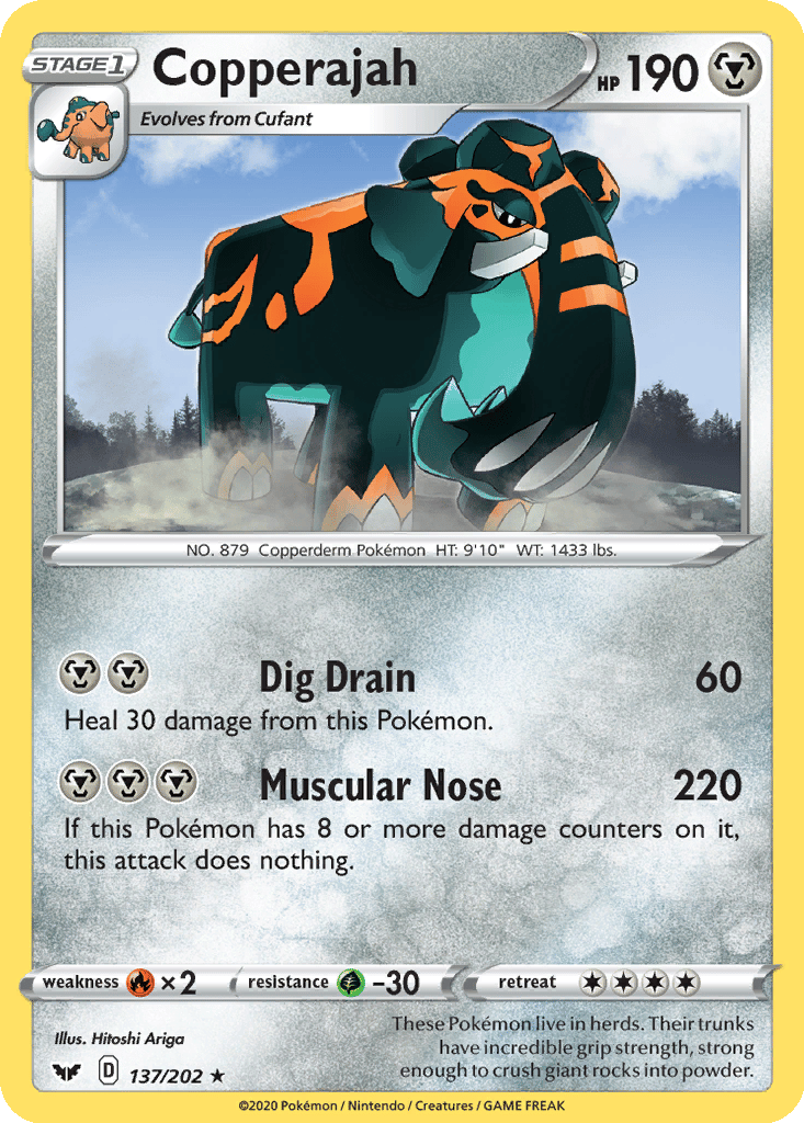 Copperajah card