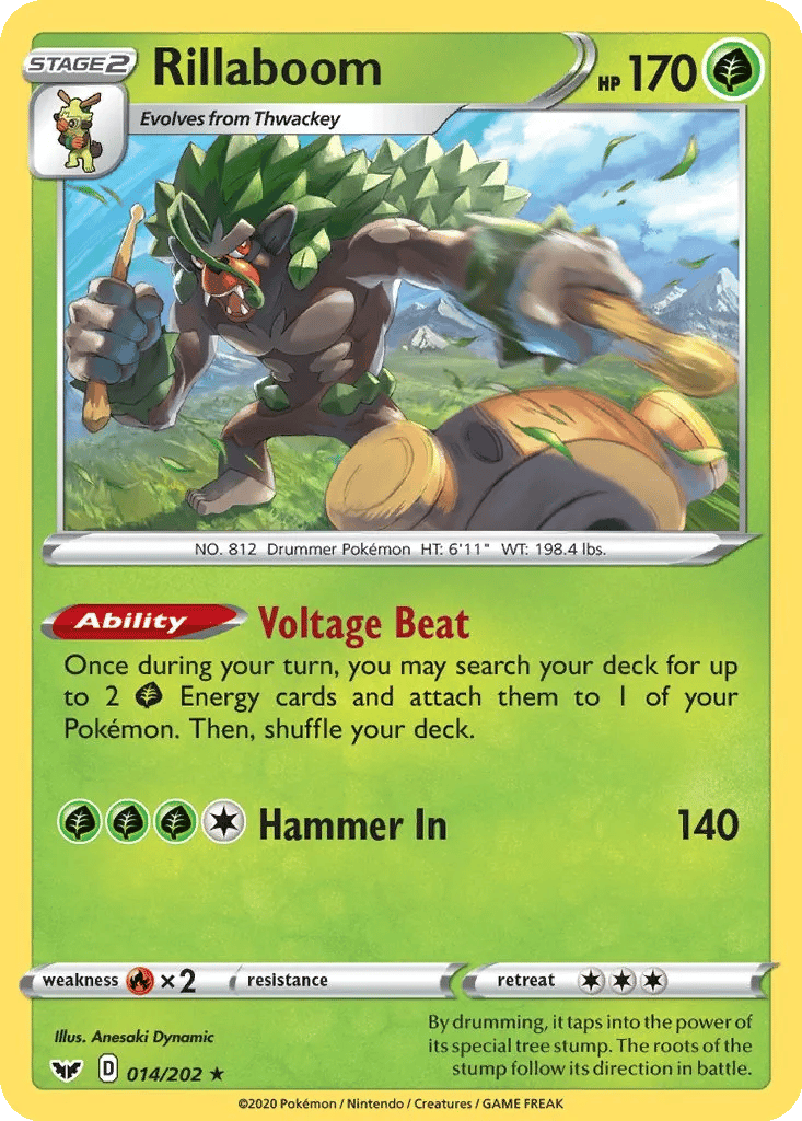 Rillaboom card