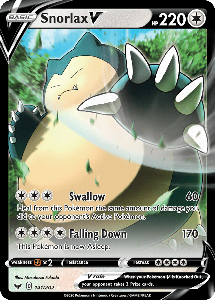 Snorlax V card