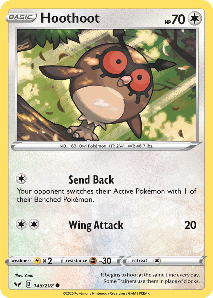 Hoothoot card