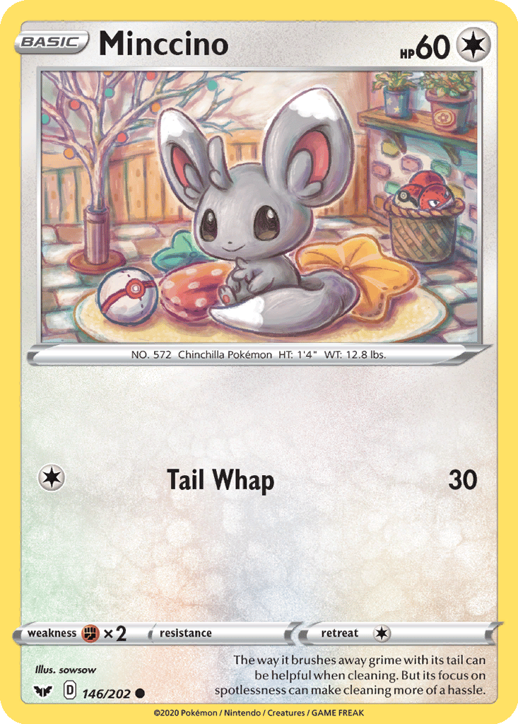 Minccino card
