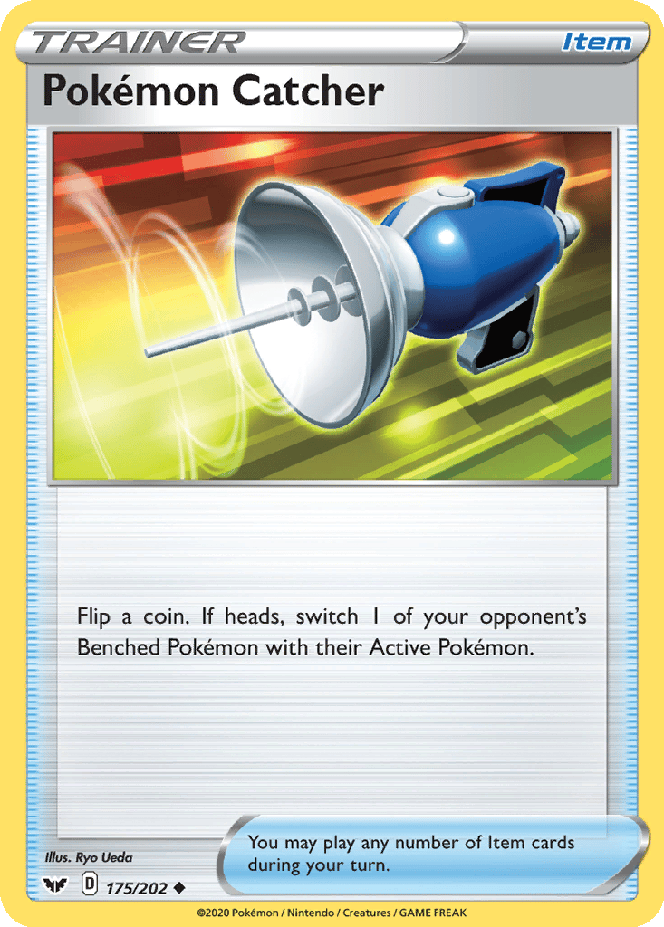 Pokémon Catcher card