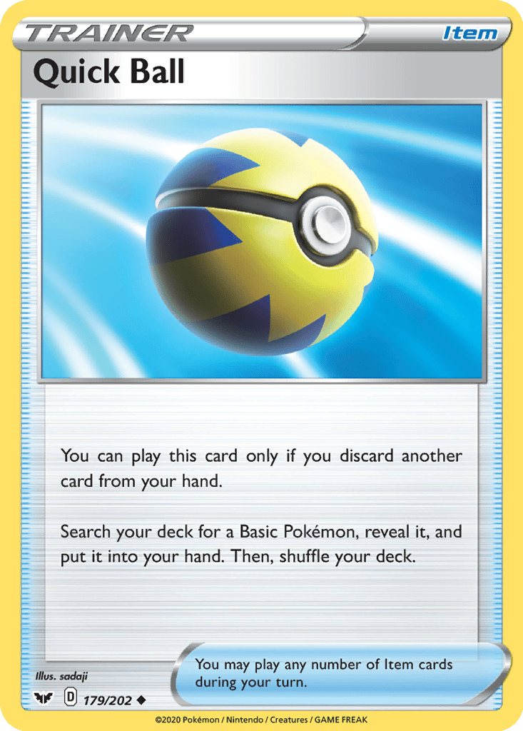 Quick Ball card