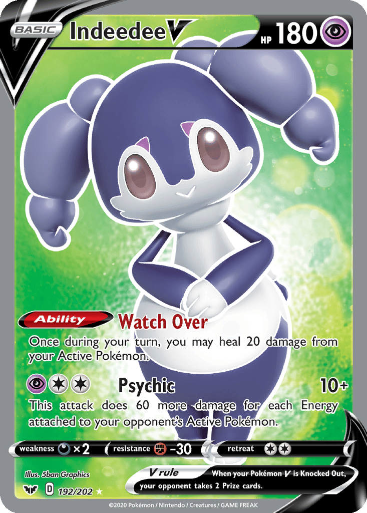 Indeedee V card