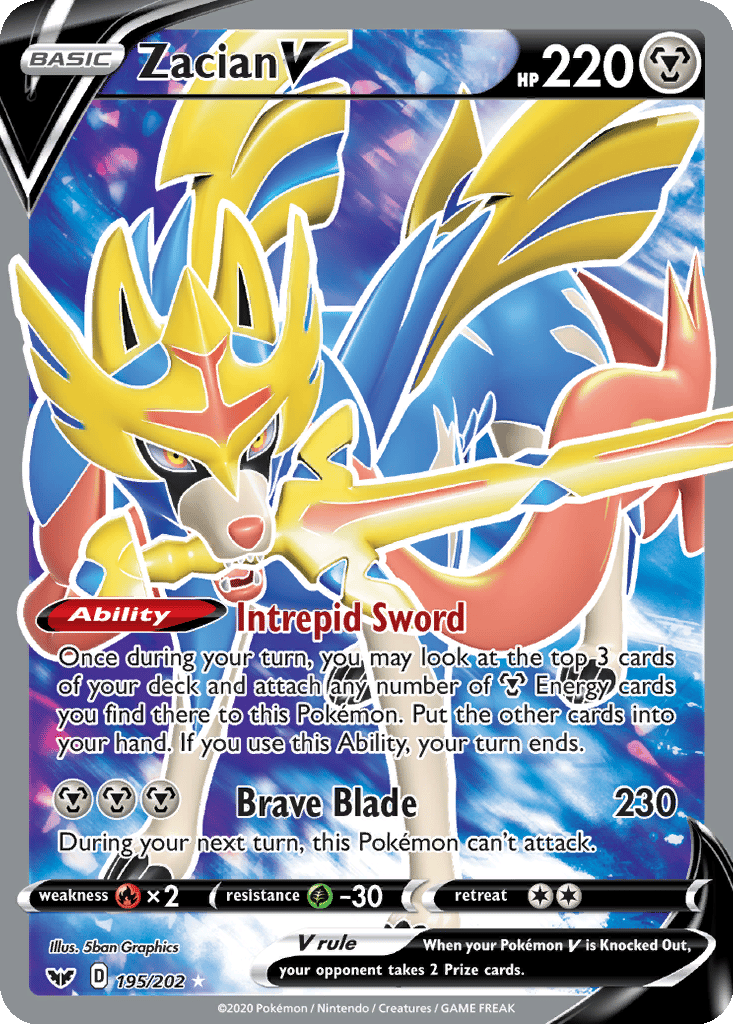 Zacian V card