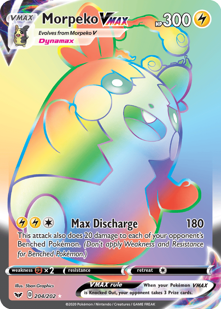 Morpeko VMAX card