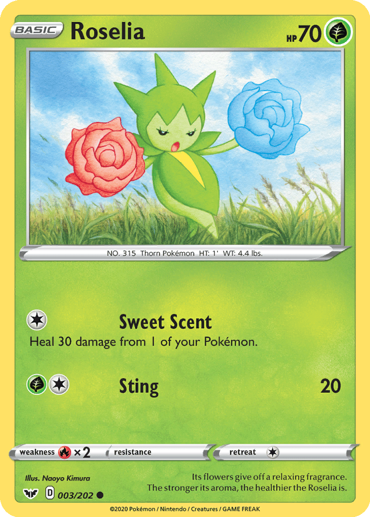 Roselia card