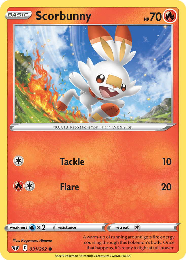 Scorbunny card