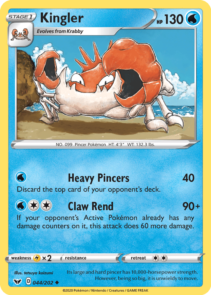 Kingler card