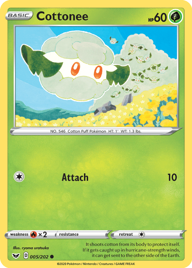 Cottonee card