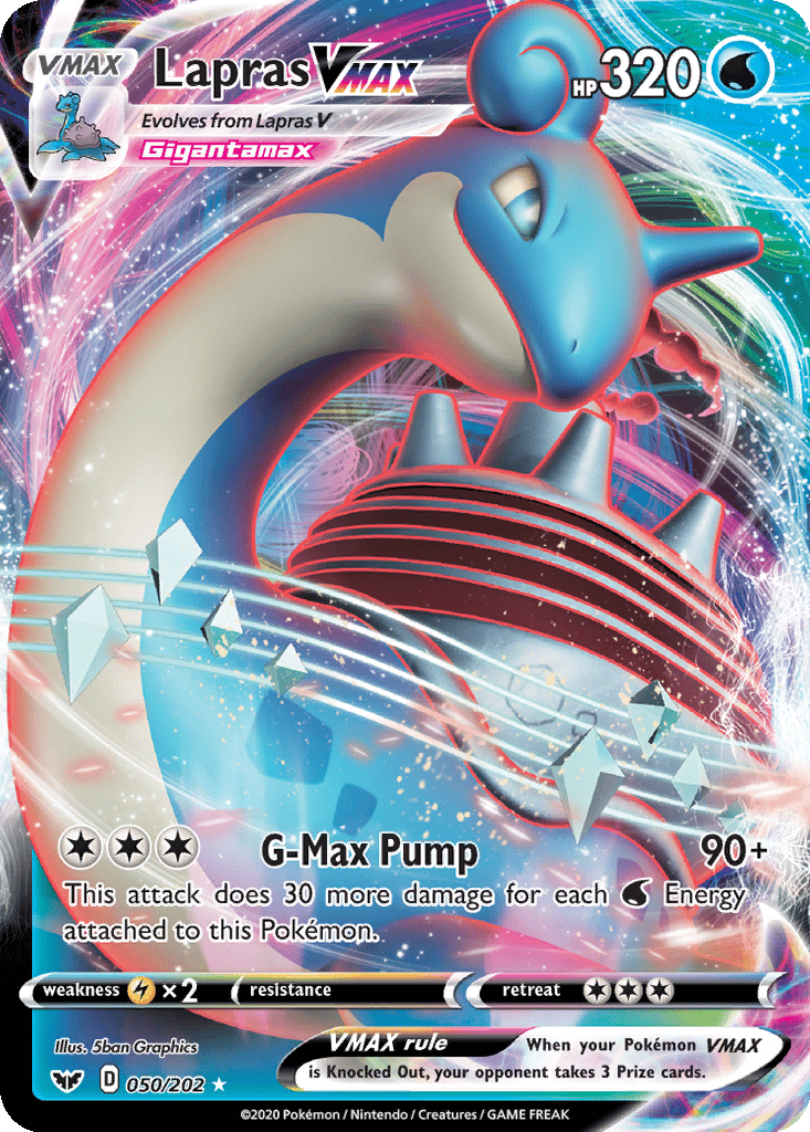 Lapras VMAX card