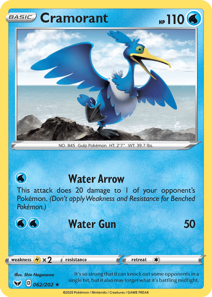Cramorant card