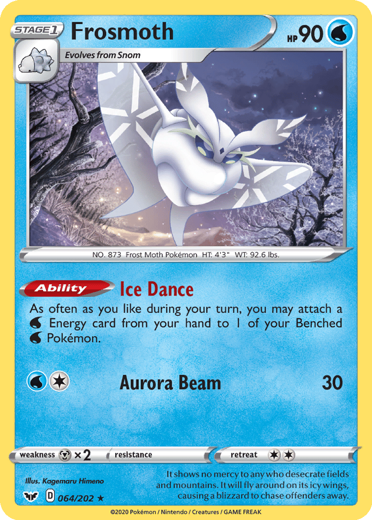 Frosmoth card