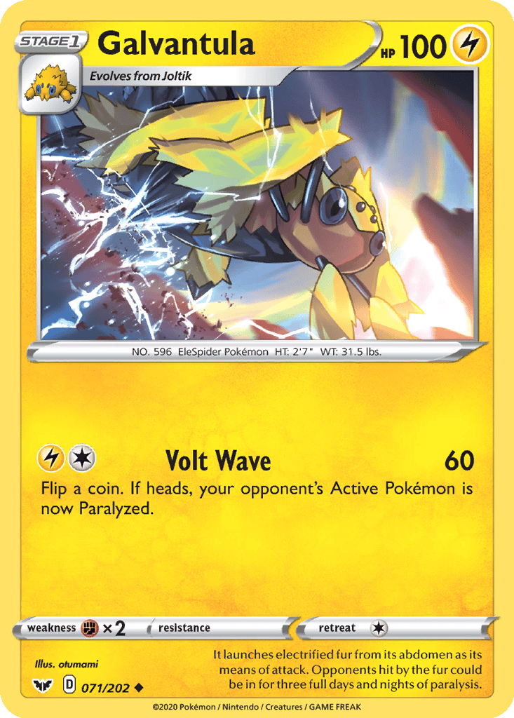 Galvantula Cards | Dex - for TCG Collectors