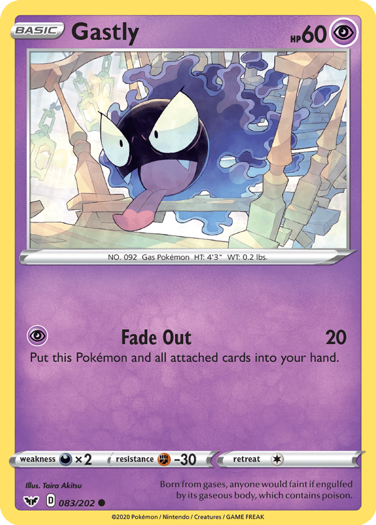 Gastly card