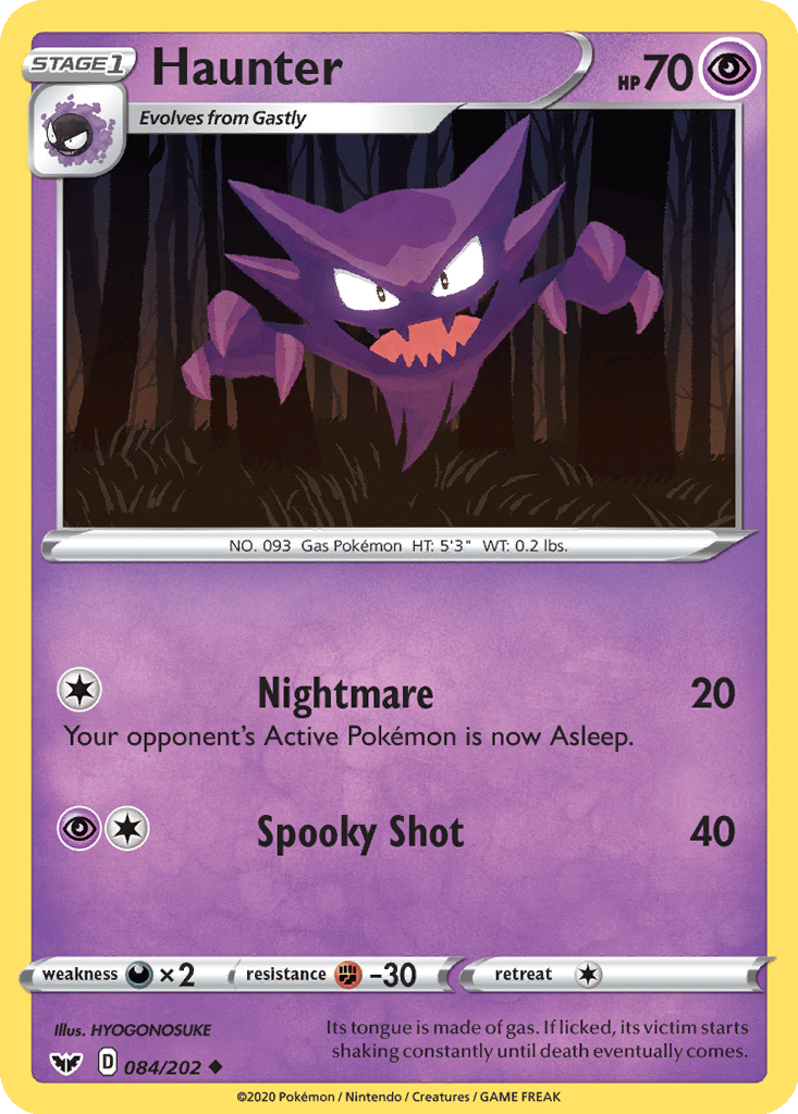 Haunter card