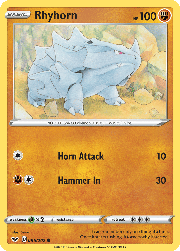 Rhyhorn card