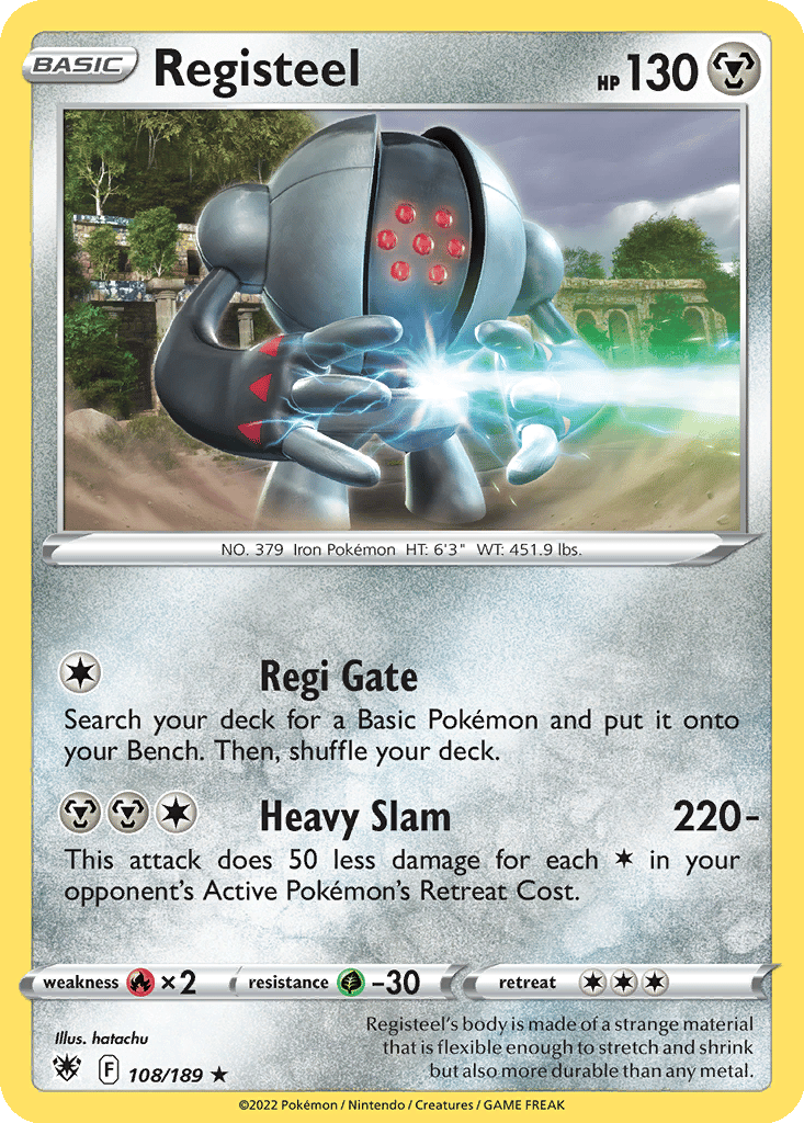 pokemon cards registeel ex PrimetimePokemon's Blog: Registeel ex EX Hidden Legends Pokemon Card Review