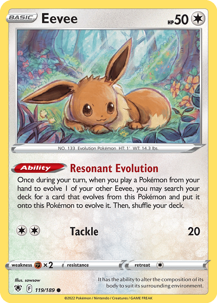 Eevee card