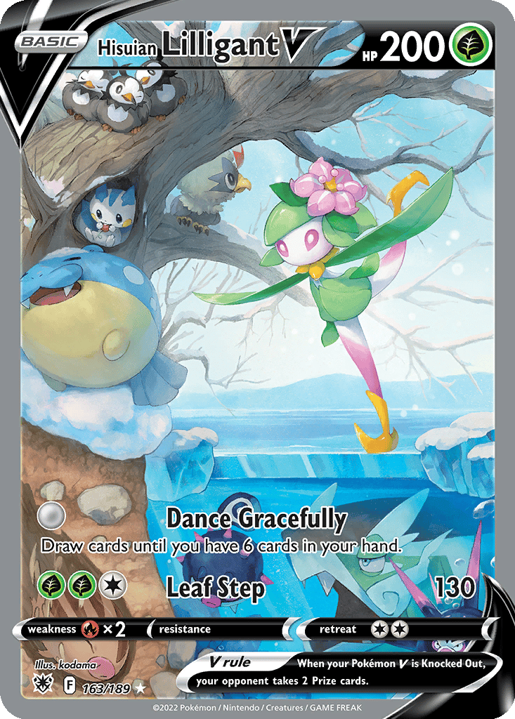 Hisuian Lilligant V card